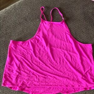 NWOT All in motion Vibrant Pink Tank Top